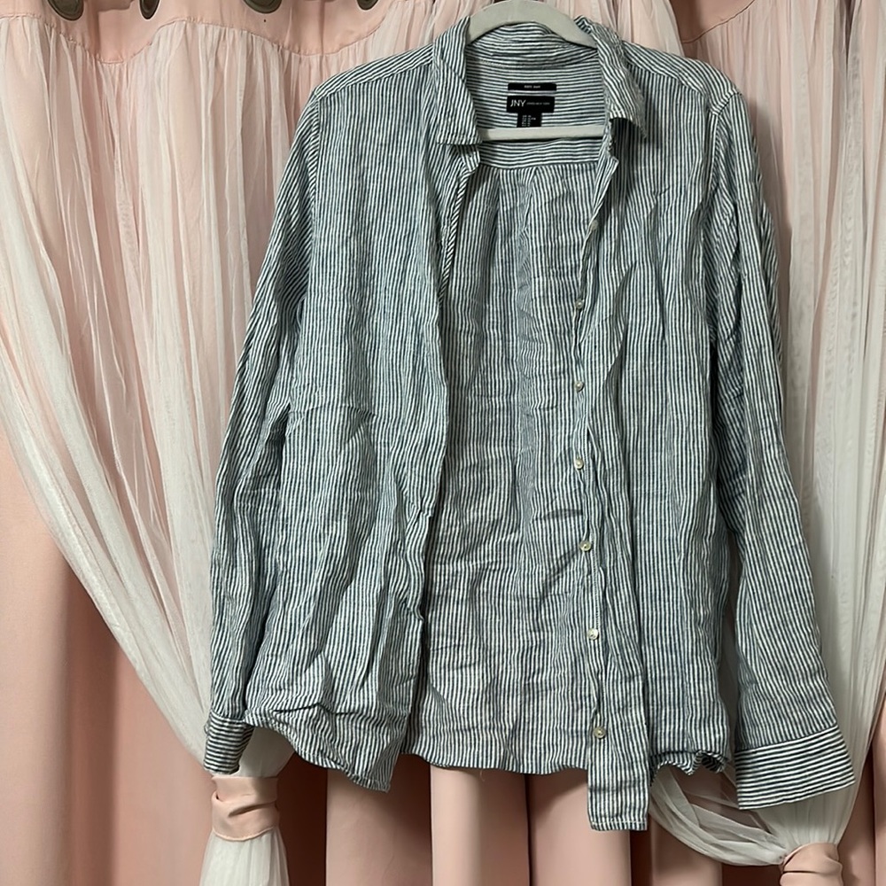 Linen Button Up